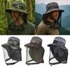 Face Neck Protection Mosquito Hat Foldable Fishing Cap Insect Bee Protection Repellent Protection Insect Proof Cap Jungle Farm
