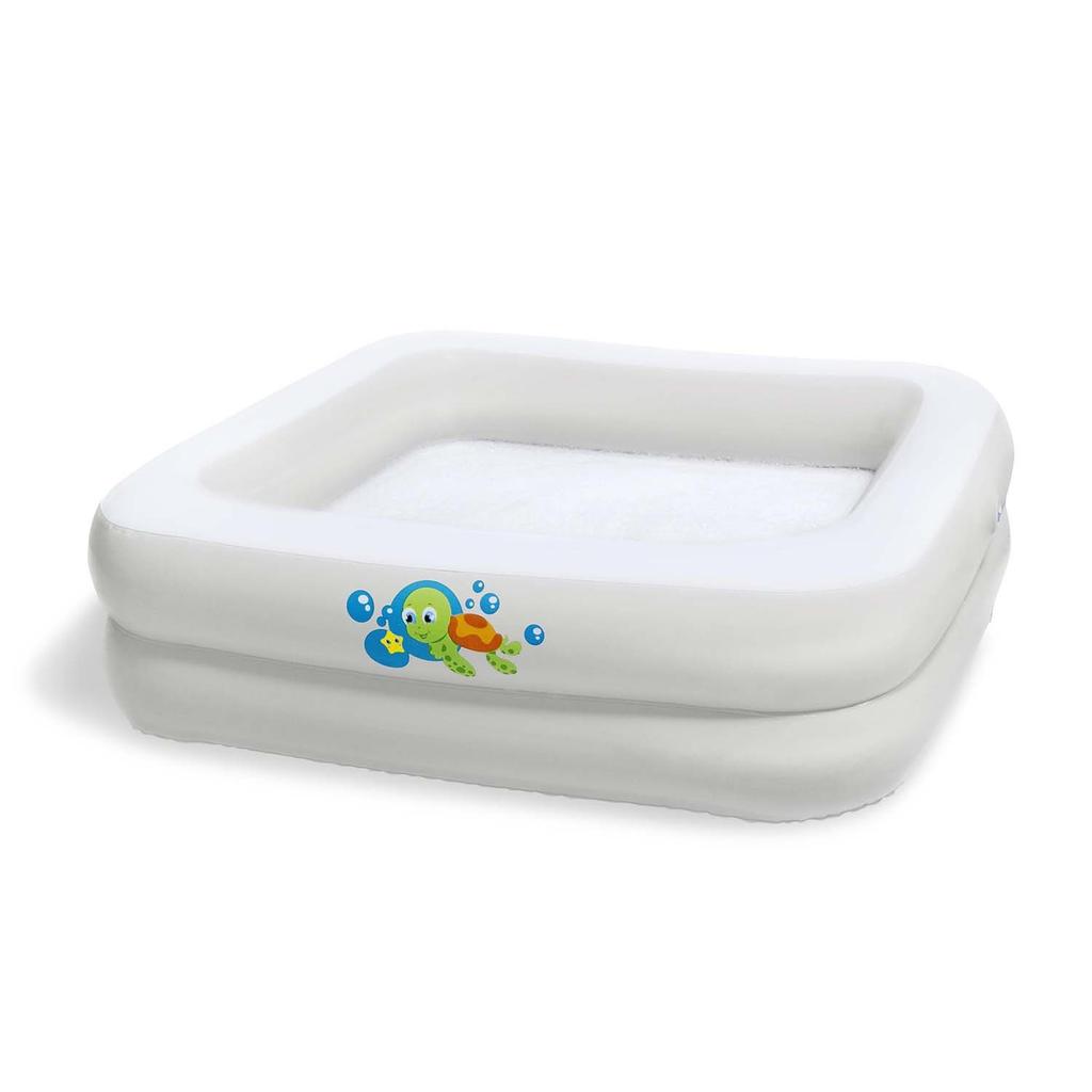 Aufblasbare Reisebadewanne für Kinder 86 X 86 X 25 cm Bestway 51116