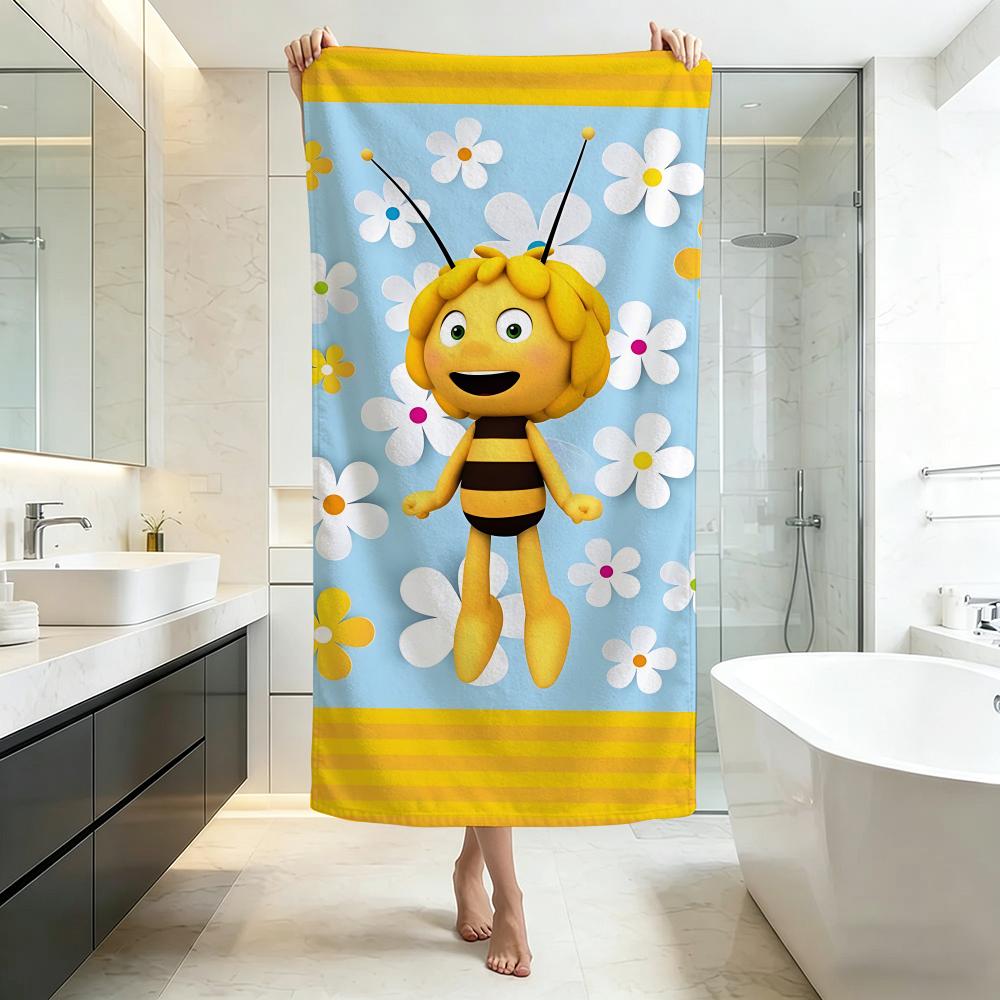Süßes M-Maya die Biene Handtuch Fünf-Sterne-Hotelqualität Umweltfreundlich Ultraweiche Dicke Handtücher & Strandtücher 50X100cm