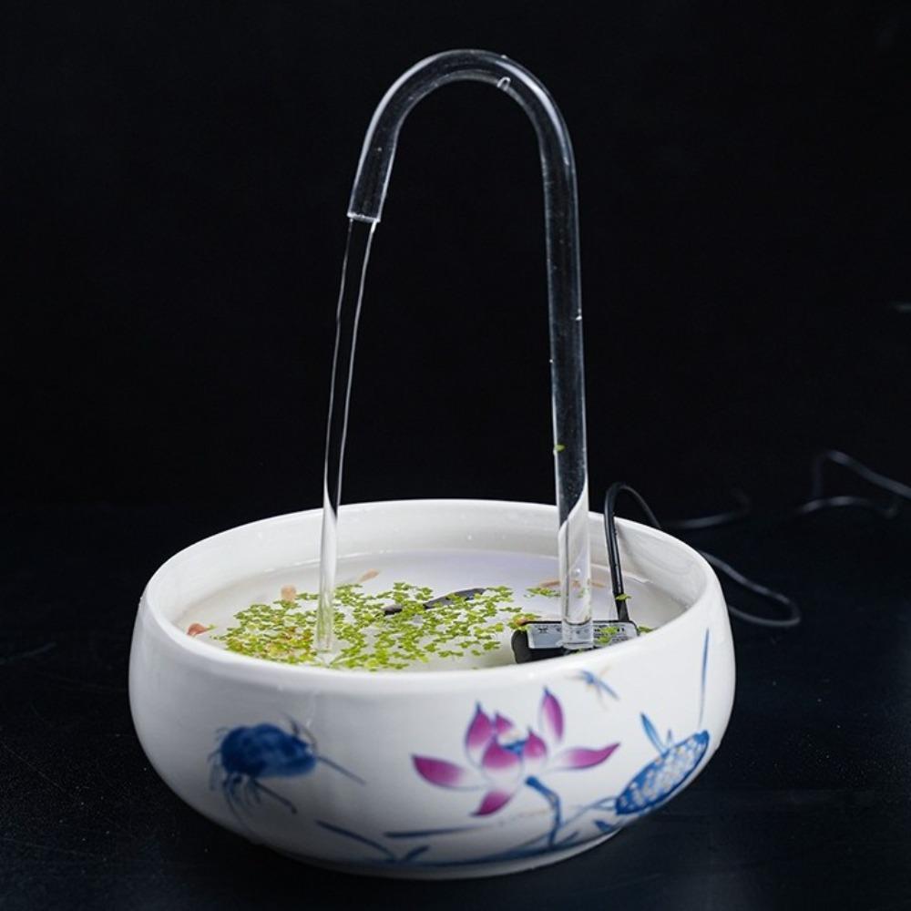 Leise Tauchpumpe Mini-Aquarium Belüfter Effiziente Umwälzpumpe Fischteich