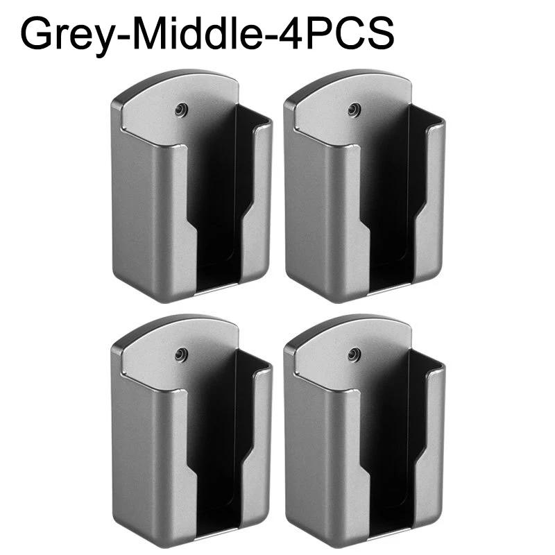 2KS Nástěnný úložný box Domácí obývací pokoj Klimatizace Dálkové ovládání Noční stolek Držák na telefon Organizér Box Police