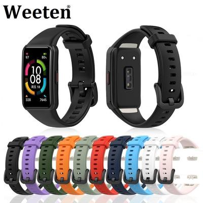 Λουράκι περικάρπιου σιλικόνης για Huawei Honor 6 / Honor Band 7 / Honor Band 6 Pro Ανταλλακτικό λουράκι ρολογιού για αξεσουάρ ρολογιού Honor Band 6