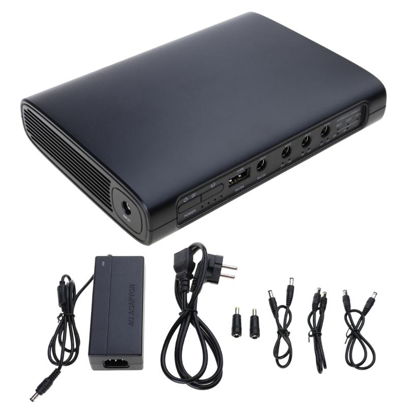 Routers Wifi Portable UPS Energy Backup 5V 9V 12V Power Supply Without Interruption 5.5x2.1mm For Modem Wifi Routers
