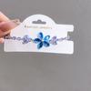 Bracciale con Ciondolo Fiore in Zircone Coreano - Gioiello Elegante Stile Mori Girl
