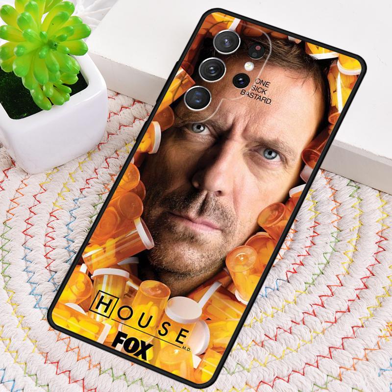 

Dr House Hugh Laurie Pills Phone Case for Samsung Galaxy note 10 pro S26 Ultra S23 S24 FE S25 S21 S22 PLUS shockproof Cove Galaxy S25+