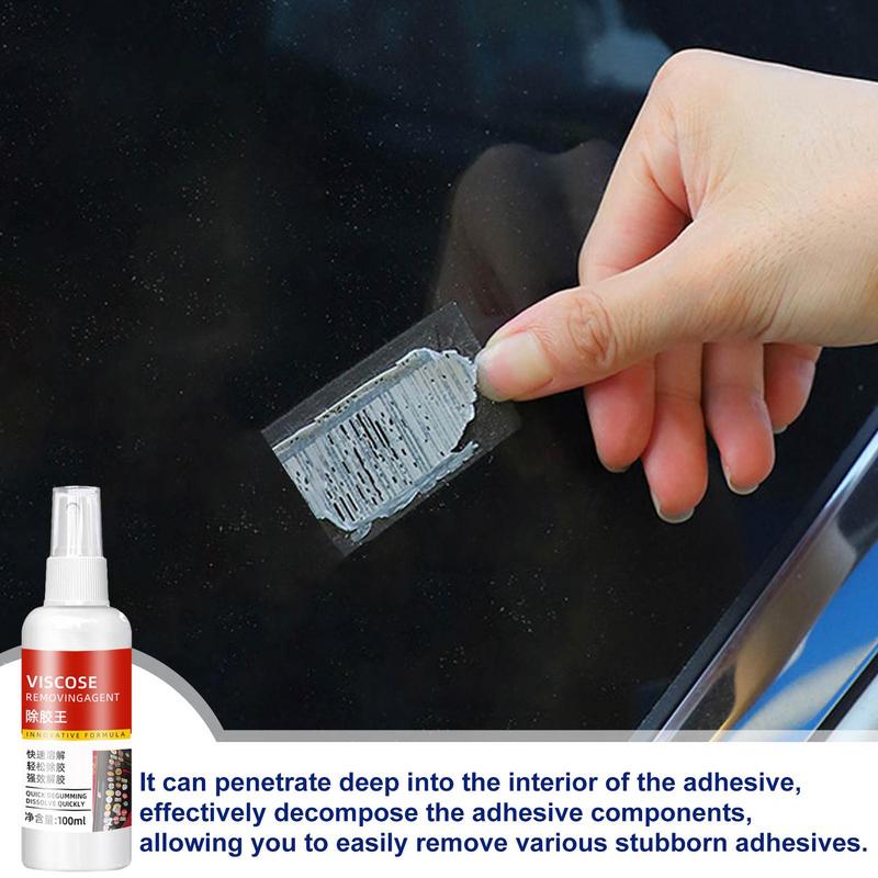 100ml Adhesive Remover Gentle Cleaning Agent for Poster Adhesive Self Adhesive Cleaner Double Sided Glue Removal Spray