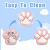 4pcs Taba Squishy Cat Paw Donut Squeeze Toys, Kawaii Mochi Sensory Toys, fufu Squishy for Cute Toys,Fidget Novelty Things,Suitable for Kids Teenage