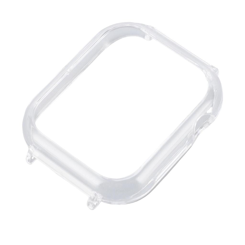 Watch Bumper Case Fit for 20mm Strap Scratchproof Shockproof PC Slim Smartwatch Ive Cover Frame