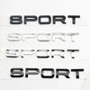3D ABS SPORT Letter Sticker Rear Trunk Badge for Land Range Rover Discovery Evoque L494 L320 styling accessories