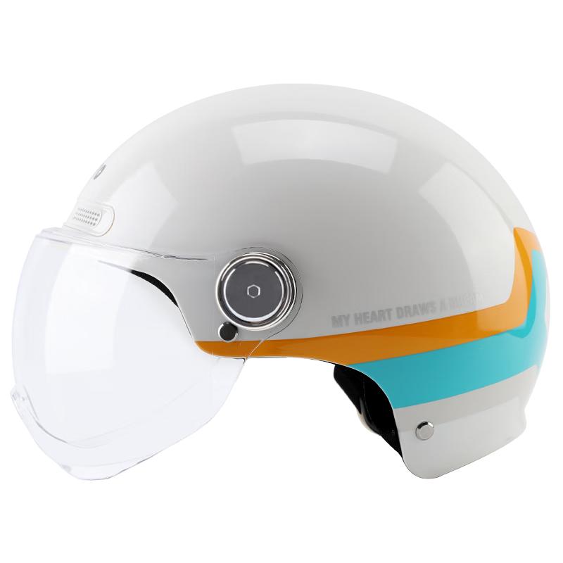 BIGBRO K15 Half-Face Motorcycle & Electric Bike Helmet One Size