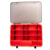 Fishing Lure Organizer Double-layer Bait Lure Hook Box Compartment Detachable Multi Grids Lightweight Fishing Gear Accessories