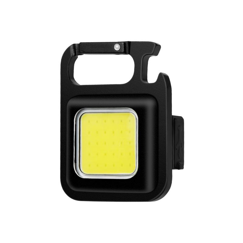 Led Flashlight Key Chain Light Working Light Cob Light Outdoor Camping Fishing And Climbing Night Lamp Waterproof Emergency Lamp