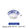 Melamine Blue & White Porcelain Design Bowls
