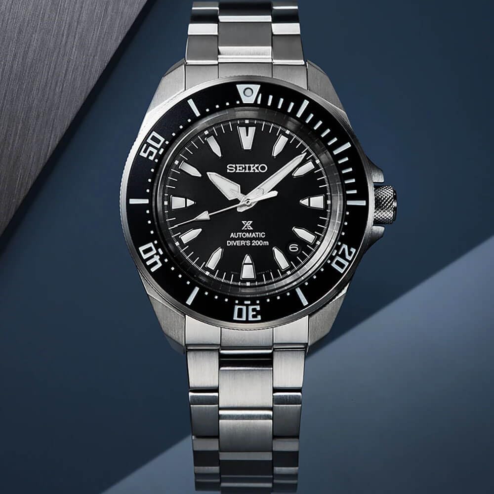Seiko Prospex Watch SRPL13 Men's Black and White Modern Classic