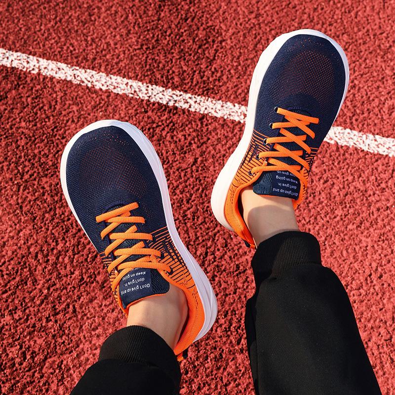 TUINANLE Men’s Mesh Trainers: Wide-toe Design, Breathable and Lightweight, Comfortable and Durable, Ideal for Casual Walks and Outdoor Activities