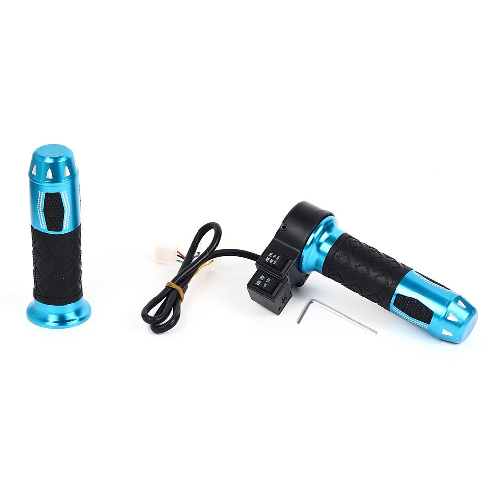 Electric Bicycle Scooter Twist Throttle High Medium Low Speed Forward Reverse Throttle Acceleration Handle Grips E-Bike