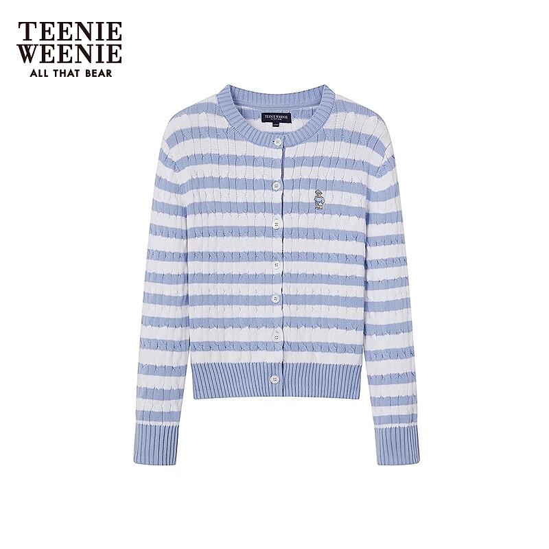 Teenie Weenie Women's Striped Knit Cardigan