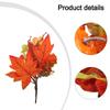 1PCS Artificial Leaves Branch Fake Fall Leaves Stems Plants Artificial Plant Decorations Outdoor Home Decorations