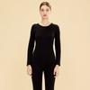 Winter Thermal Underwear Set Wool Silk Blend Warm Base Layer Men Women