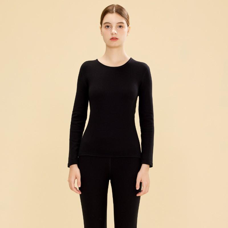 Winter Thermal Underwear Set Wool Silk Blend Warm Base Layer Men Women