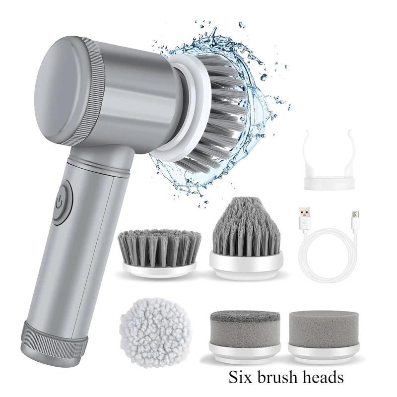 

Electric Cleaning Brush Multi Functional Dishwashing Non Stick Oil Electric Pot Brush Household Kitchen Charging Type Brushes