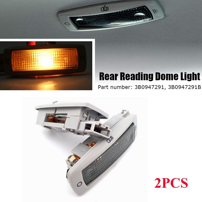 Car Inner Rear Reading Light Map Light Ceiling Lamp For Golf Passat Tiguan Skoda Fabia Superb Seat Leon 3B0947291-M53K