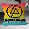 Band L-Linkin Cool P-Park LOGO Personlig Bild Text Hem Dekorativa Kuddfodral Hushållsgåvor 45x45cm