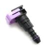 2pcs/lot  CAR High Quality Fuel Pipe Female Connector Auto Fuel Line Quick Connector for 7.89mm ID6 8x6 180 Degree 5/16