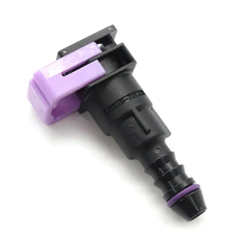 2pcs/lot  CAR High Quality Fuel Pipe Female Connector Auto Fuel Line Quick Connector for 7.89mm ID6 8x6 180 Degree 5/16