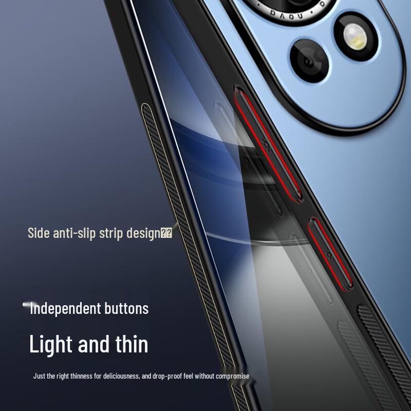 Huawei Nova Series AG Matte Phone Case with Integrated Lens Protection