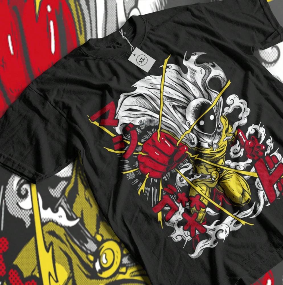 Anime Wibu One Punch Unisex Saitama TShirt V20 S