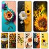 Sunflower Phone Case for Xiaomi Mi Poco F3 X3 X4 GT NFC M3 M4 11 Ultra 12 11X 11i Pro Lite 5G Soft Transparent Cover Capas Bags