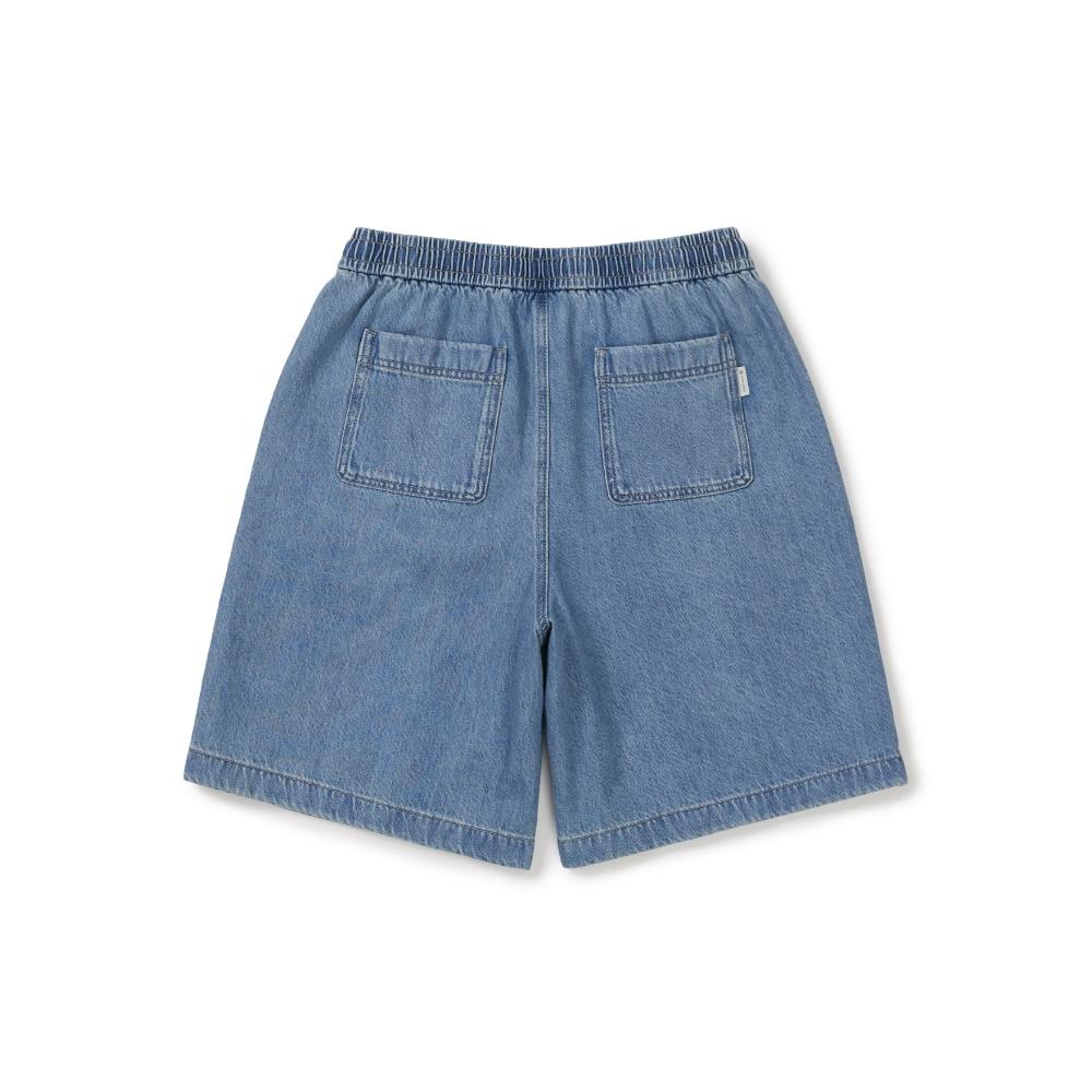 [Snowpeak] Denim Shorts Blue (S26MUFHP76)