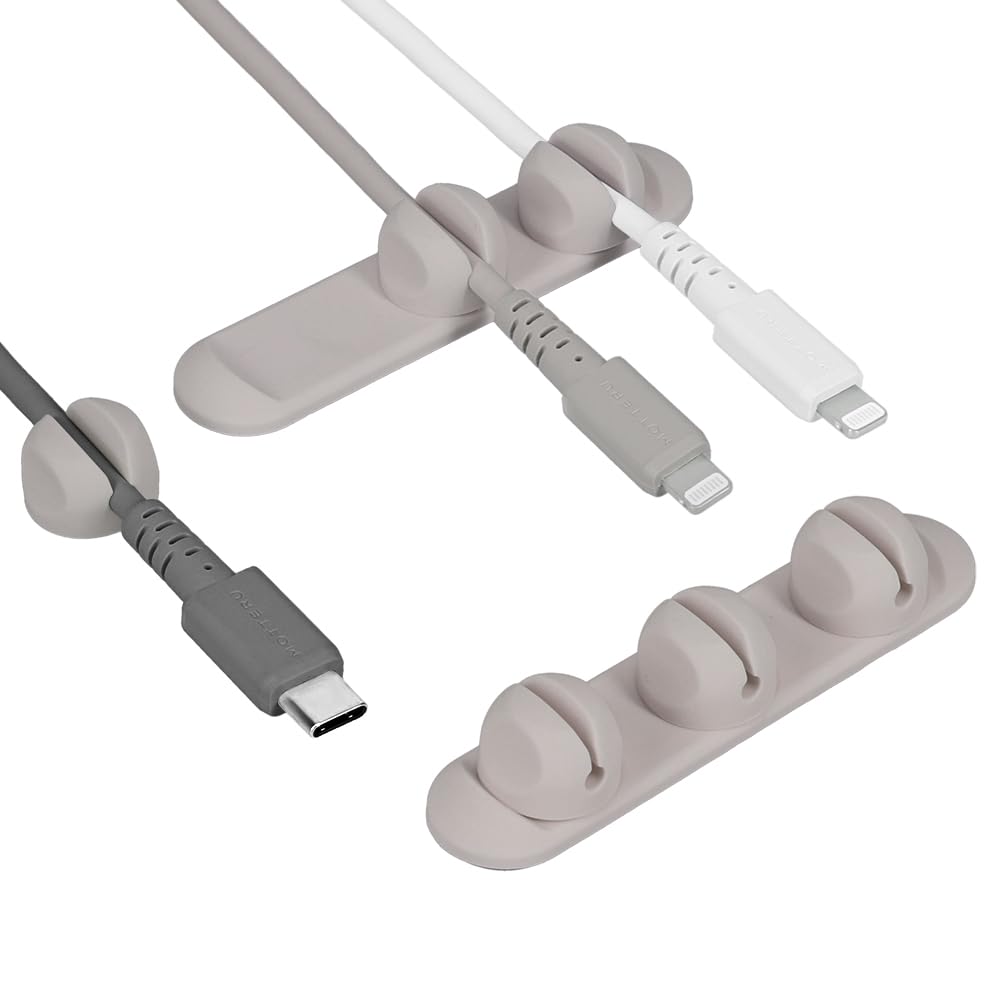 

MOTTERU sofumo Magnetic Cable Compatible with Lightning and Other for and Latte Greige (Motteru) Clip, 2-Pack, Cables, USB-C Cables, Cables, Desks,
