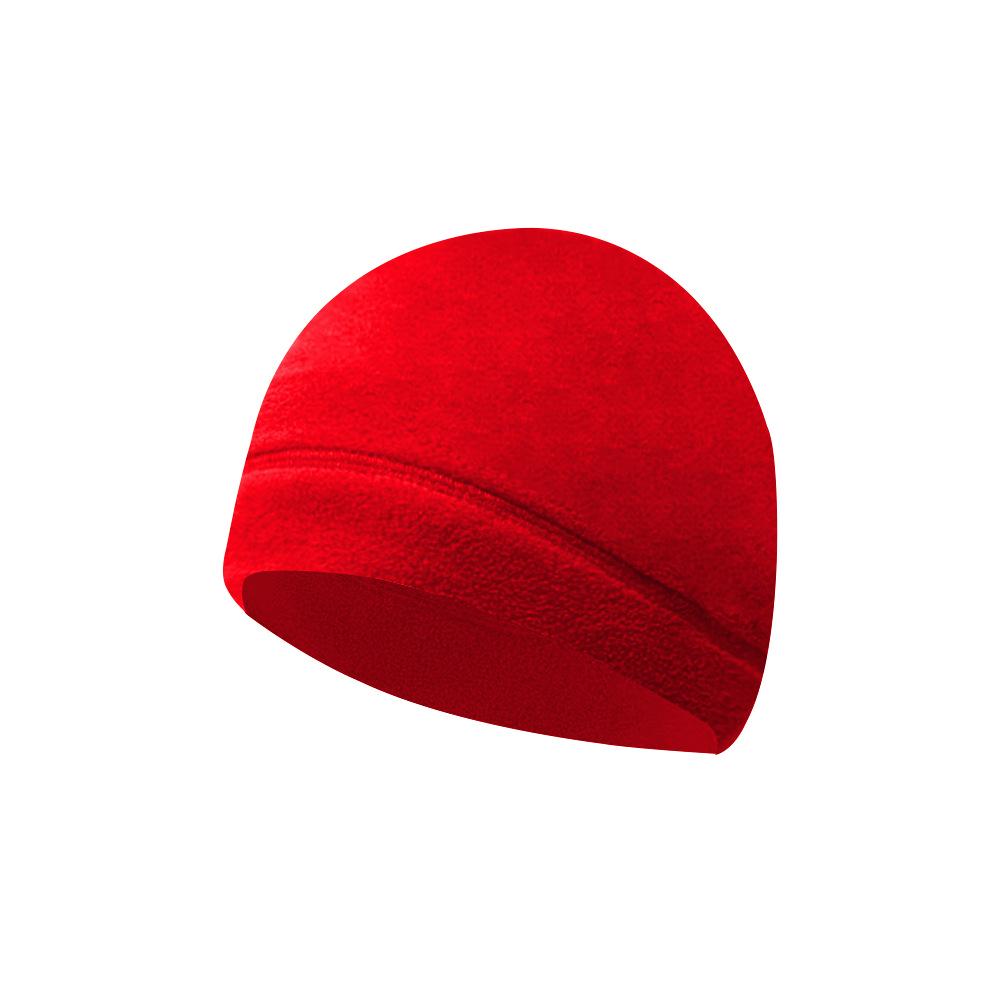 Windproof Velvet-Lined Winter Cycling Hat for Helmets