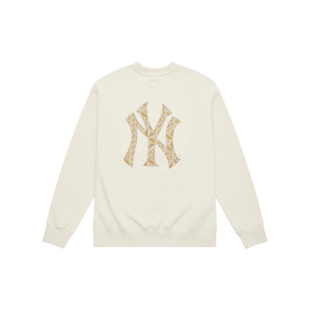 MLB MONOGRAM FW24 Sweatshirt Unisex Dark Cream 3AMTM0946-50CRD