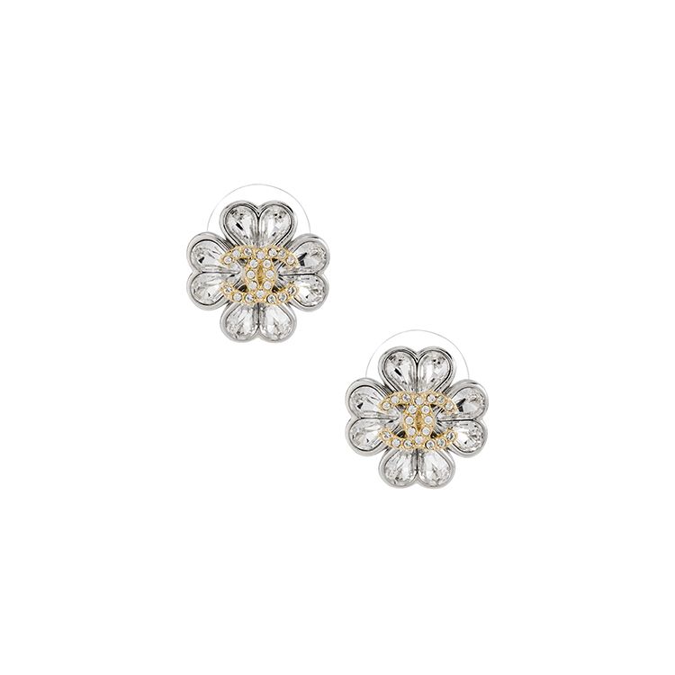 

Chanel Four Leaf Clover Logo Exquisite Earrings Women earrings Silver ABA910B10902N0032 Box+Padding Board,F,Silver