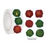 Christmas Stickers For Envelopes Seal 500 Pieces Holiday Decals Booklet DIY Waterproof Seal Stickers For DIY Craft Lovers