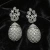 Exquisite Zircon-Inlaid S925 Silver Earrings for Women - Luxurious, High-End Sparkle Jewelry