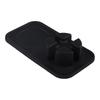 For NJ ES601 Espresso Tamping Mat Black Silicone Tamping Mat Stability For Precise Tamping Food-grade Silicone