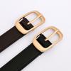 Belt for Women with Jeans Belt Genuine Leather Women's Fashionable Pin Buckle Versatile Decorative Cowhide Sweet Style