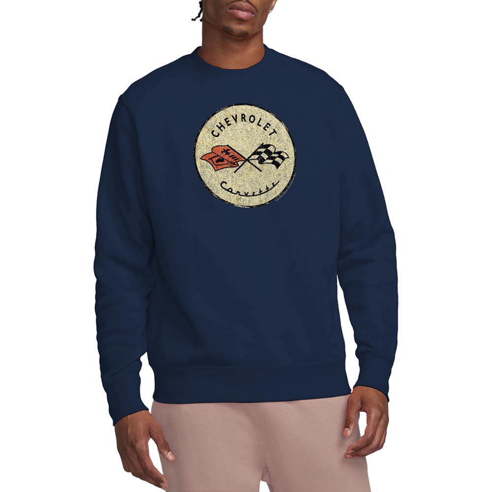 Chevrolet Unisex Adult Old Vette Sweatshirt