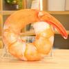 Creative Big Shrimp Throw Pillow Plush Toy Fried Shrimp Doll Girl Bed Sleeping Rag Doll Birthday Gift