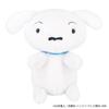 Sanei Boeki Crayon Shin-chan Shiro Cuddle Pose Ver. (M) W23 x D20 x H31cm Plush Toy SN47