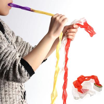12 szt. Papier do ust Materiały Magika Zabawki Sztuczki Magiczne Serpentyny z ust Magia Papierowe Cewki Ustne Wyciąganie Papieru z Ust