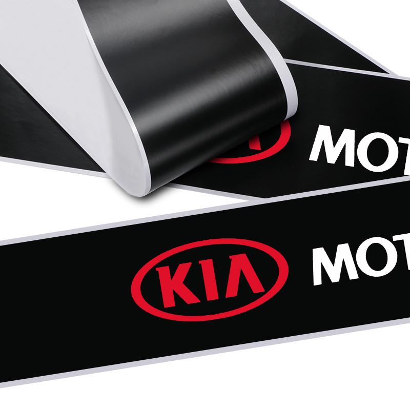 1pcs Car Front Windshield Sticker Windshield Auto Stickers Decals Decor For KIA K5 K9 Sorento Ceed Sportage Carnival Stinger Forte Niro Cadenza