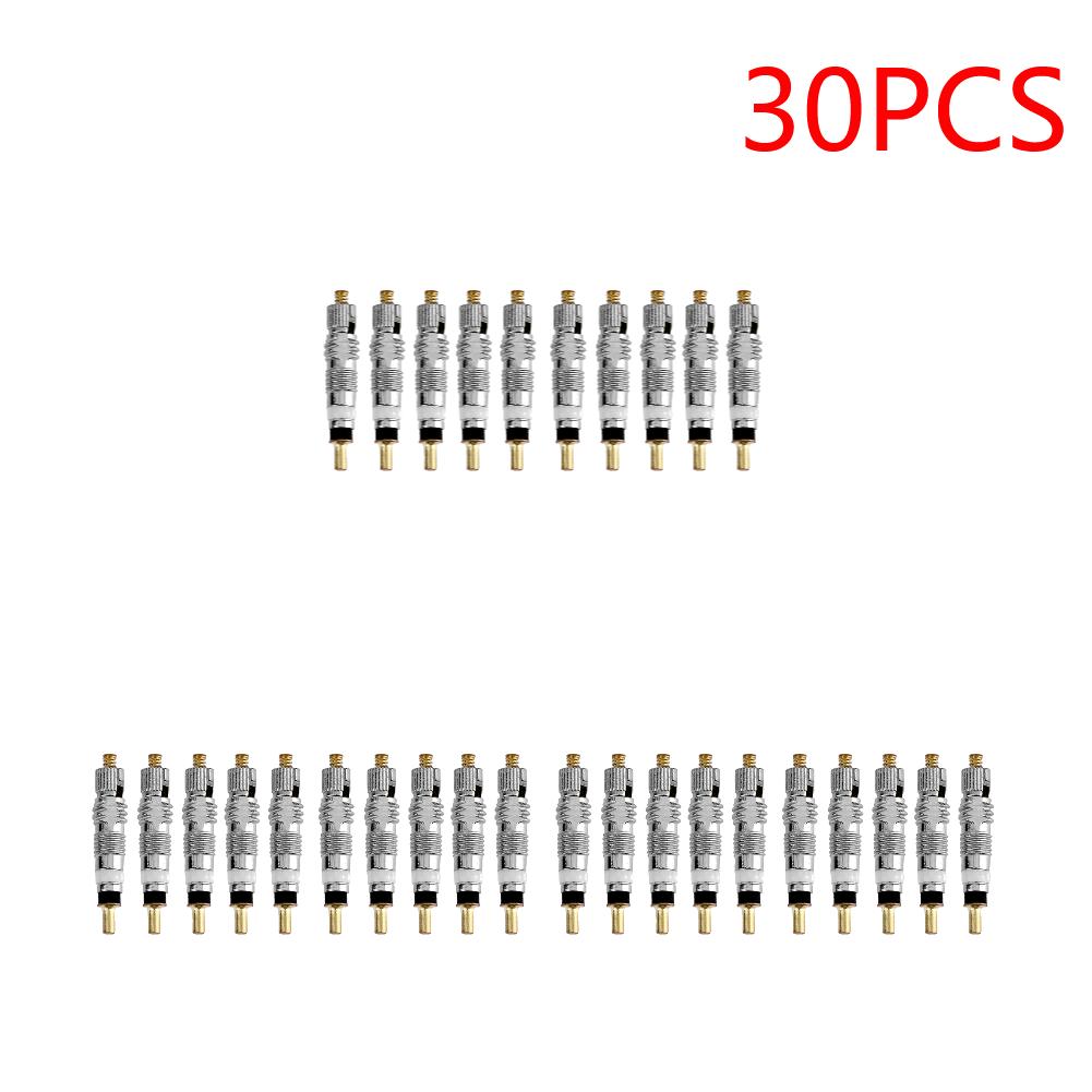 Bike Tire Valve Core Set Bicycle Tyre Air Valve Core Repair Tool Kits Replacement for Outdoor Cycling Bikes