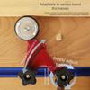 2pcs Bearing Roller Press Feeder One Way Woodworking Table Saw Pressure Wheel 2 Roller Feed Tool For Router Trimmer Parts