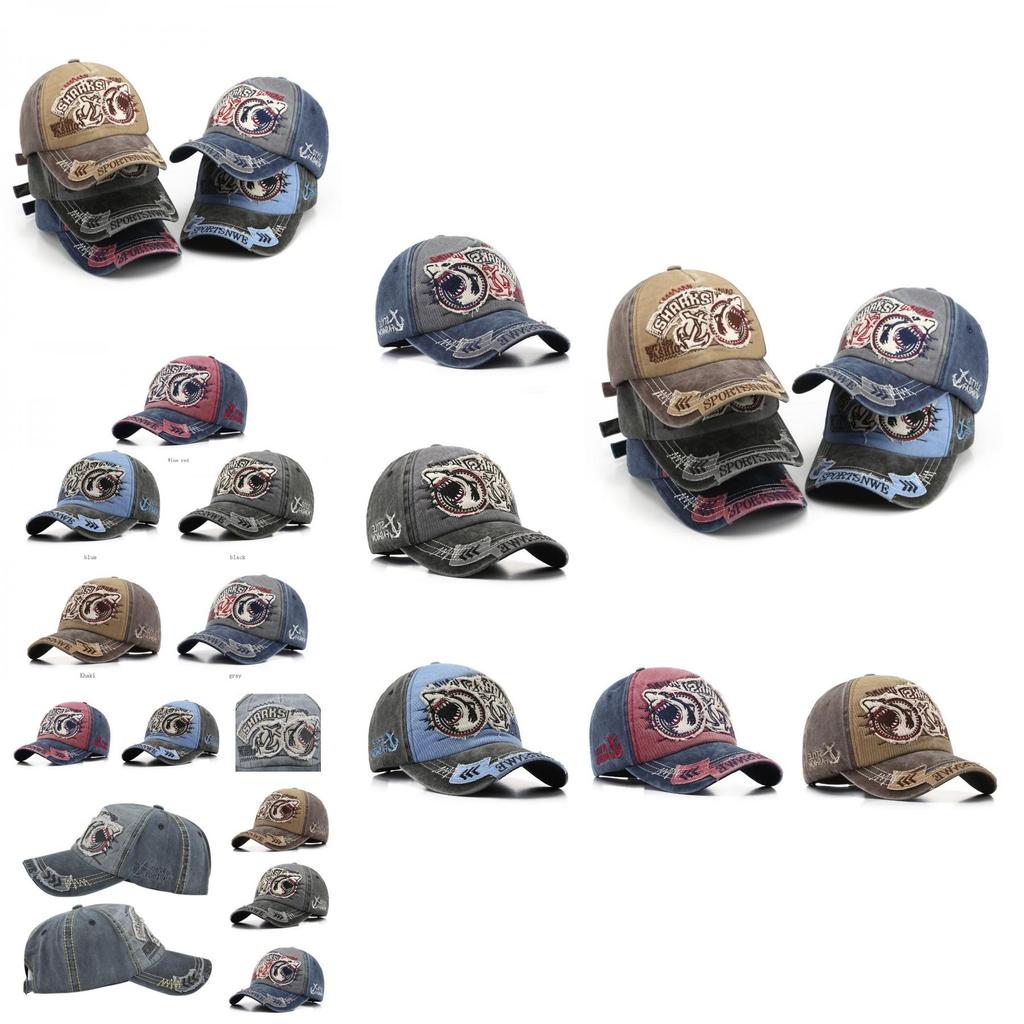 Retro Vintage Distressed Trucker Baseball Cap For Men And Women