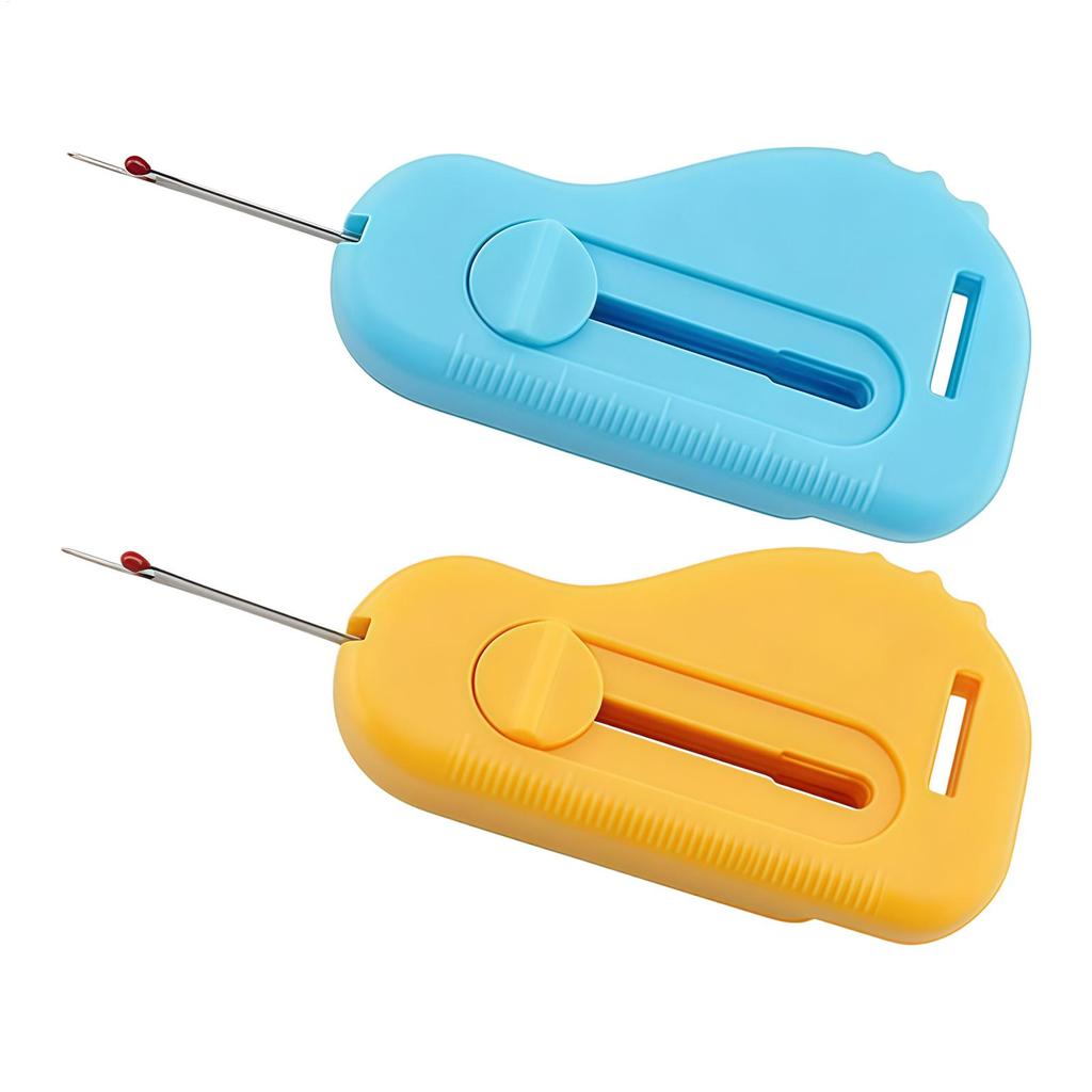 Sewing Seam Ripper Compact Retractable Crafting Needle Threader Seam Ripper Tool for Embroidery Projects Enthusiasts Beginners